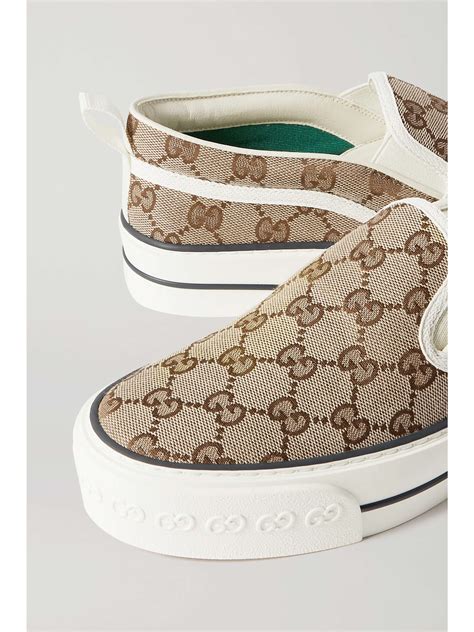 gucci spiked slip-on sneakers|Gucci sneaker 1977 slip ons.